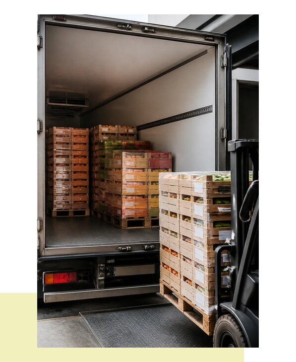 Перевозка сельхозпродукции на паллетах с доставкой в Конаково